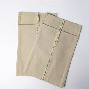 Enveloppe imprimée avec logo personnalisé, pochette en coton, emballage cadeau, pochette à bijoux, enveloppe, sac d'expédition à rabat - Product Image 3