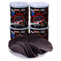 Groothandel Aziatische Snacks Exotische Snacks Maleisische Ghost Pepper Super Pittige Aardappelchips in blikjes 45g