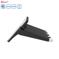 Support de refroidissement portable pour ordinateur portable, ultra-fin, pliable, dissipateur de chaleur, support surélevé, logo personnalisé
