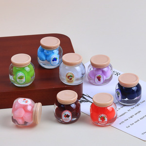 Fruit Canned Resin Mini Jars Diy Craft Kit For <b>Doll</b> House Decorations 3D Simulation <b>Accessories</b> - Product Image 4