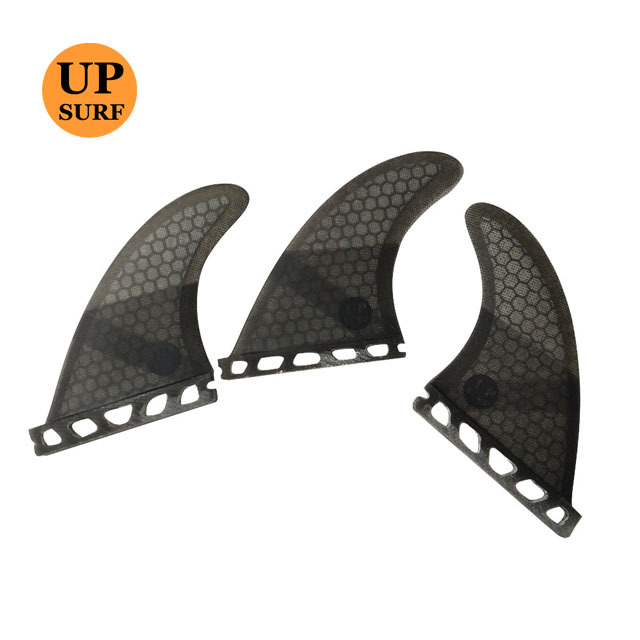 En gros L'avenir Surf Ailerons de planche de surf En Nid D'abeille En Fiber de verre Tri Ensemble D'aileron