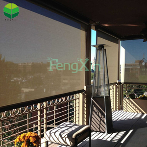 Chất Lượng Cao Nhôm Bên Ngoài Cửa Sổ Ngoài Trời Sun Shade Zip Màn Hình - Product Image 6