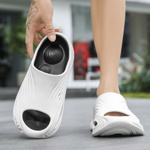 Chaussons de sport d'été pour hommes, confortables, antidérapants, résistants aux odeurs, à semelle épaisse en EVA, pour adolescents, pour la maison et le sport - Product Image 4