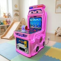 Console de jeu de tir pour enfants à monnayeur, simulateur de conduite automobile pour enfants / jeu musical d'interaction avec les animaux - Ventes Flash