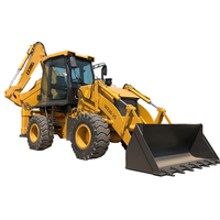 Backhoe Loader Segala Medan untuk Pekerjaan Konstruksi, Pembersihan Lahan Pertanian, dan Operasi Teknik