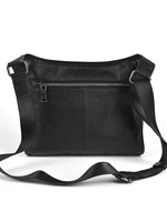 Tas selempang kulit asli pria wanita, ransel kuno klasik kulit asli, kepribadian kulit lembut lapisan pertama Sederhana