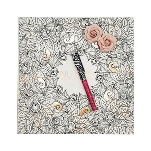 OEM Stampa <span class=keywords><strong>di</strong></span> Massa A Buon Mercato Perfetto Vincolante Fiore Disegno Pittura Libro <span class=keywords><strong>Da</strong></span> <span class=keywords><strong>Colorare</strong></span> <span class=keywords><strong>Per</strong></span> <span class=keywords><strong>Adulti</strong></span> - Product Image 1