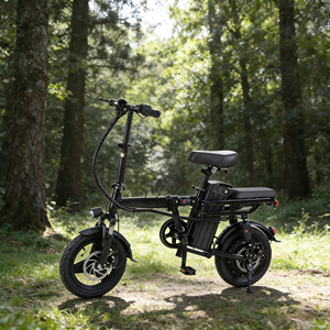 Bicicleta Eléctrica Plegable Compacta de 350W 48V, Fácil de Transportar, Sistema de un Solo Paso, Gran Autonomía, Perfecta para Estudiantes y Viajes Urbanos - Product Image 4