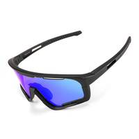 Lunettes de cricket polarisées avec protection UV, revêtement anti-rayures, verres interchangeables, fournisseur de logos personnalisés