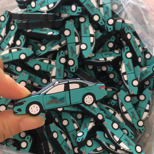 Customized PVC USB Flash Drive 2GB 4GB Silicone Cartoon Usb Memory Stick 8GB 16GB OEM PVC Car USB Stick Pendrive for All Designs