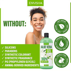 X-after — <span class=keywords><strong>gel</strong></span> d'<span class=keywords><strong>aloe</strong></span> <span class=keywords><strong>vera</strong></span>, <span class=keywords><strong>bio</strong></span>, organique, pur, pour le corps, blanchiment et effet apaisant de la peau, <span class=keywords><strong>100</strong></span>% - Product Image 2