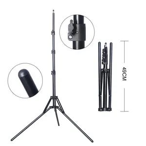 Hạt Nhân 200Cm Gấp Tripod Nhiếp Ảnh Video Mini Linh Hoạt Tripod Nhẹ Đứng