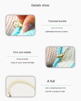 Chaîne de décoration de perles de bouteille d'eau portable réutilisable 10mm 12mm robuste et durable anti-friction pour pendentif de poignée de gobelet
