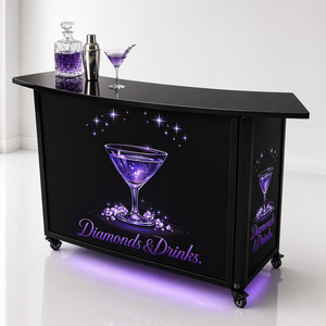 Barra Plegable Multifuncional de Aleación de Aluminio, Muebles de Barra Plegables Portátiles para Eventos - Product Image 6