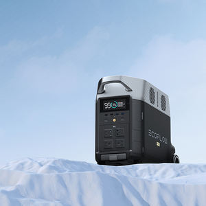 Eco Fluxos DELTA Pro + três 400W Painel Solar DELTAPro-400W-US Portable Power Station Lithium Ion MPPT Jump Starter - Product Image 3