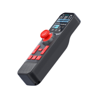 HotRC DS800 8CH Control Remoto 2.4GHz Transmisor y Receptor RC de Una Mano para Barco Cebador RC, Remolcador, Crawler, Tanque, Robot