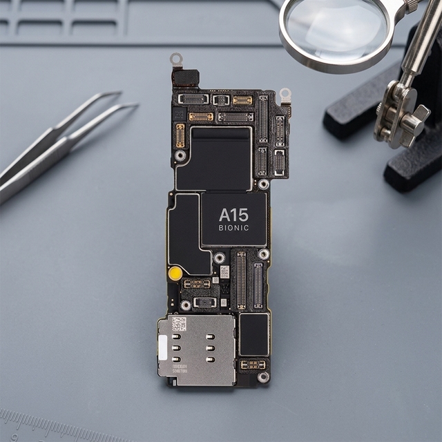 Factory Wholesale for iPhone 13 Pro 512GB Original Unlocked Motherboard Single SIM E-SIM US Version with Face ID Mainboard