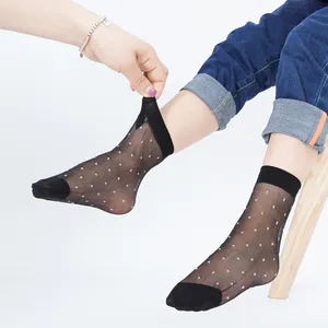 Изготовленные на заказ Детские сетчатые тонкие летние стильные короткие милые носки дышащие чулки для детей