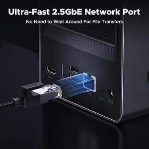 Ugreen dxp2800 Intel N100 Quad core 8GB DDR5 SATA HDD M.2 NVMe SSD 2.5gbe USB giao diện mạng đính kèm kho lưu trữ - Product Image 5