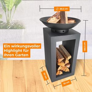 Fournitures de jardin, brasero, foyer à bois, barbecue, brasero, foyer - Product Image 5