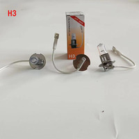 Ampoule de phare halogène 12V pour voiture, faisceau haut et bas, 6000K 55W, ajustement universel, neuve
