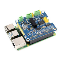 Raspberry Pi 4B/3B+CAN FD Bus Expansion Board Modul Komunikasi CAN Saluran Ganda dengan Penganalisis Isolasi