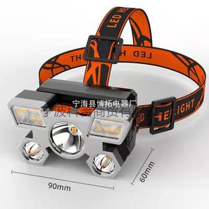 Led Headlamp 5 Head Strong Light Usb Rechargeable Aluminum Alloy Outdoor <b>Mining</b> <b>Lamp</b> With Dimmer Feature - Product Image 5