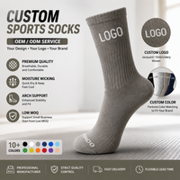 Chaussettes de sport personnalisées pour hommes, vente en gros, logo personnalisé, jacquard, chaussettes de haute qualité, prise en charge des couleurs Pantone, personnalisation pour les entreprises