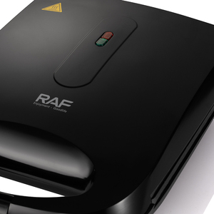 Máquina para hacer sándwiches RAF de 8 rebanadas, máquina para hacer gofres eléctrica automática, Mini máquina para hacer gofres antiadherente con revestimiento de punto de onda - Product Image 5