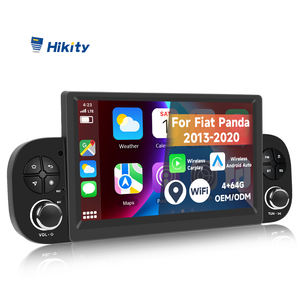 Hikity pour <span class=keywords><strong>Fiat</strong></span> <span class=keywords><strong>Panda</strong></span> 2013-2020 <span class=keywords><strong>Autoradio</strong></span> Android 7 ''Audio de voiture 4 + 64G sans fil CarPlay Android Auto <span class=keywords><strong>GPS</strong></span> WIFI <span class=keywords><strong>Autoradio</strong></span> vente en gros - Product Image 1