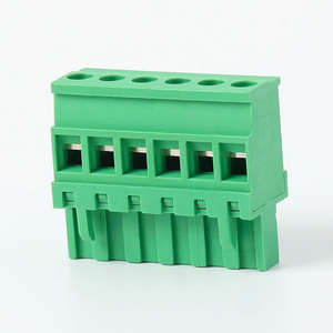 Cấp công nghiệp 5.08 mét pluggable khối thiết bị đầu cuối kết nối nam nữ vít dây cho PCB đáng tin cậy kết nối công nghiệp - Product Image 1