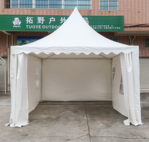 Tente de réception extérieure Tuoye 3x3m 4x4m 5x5m 6x6m 10x10m, type pagode <span class=keywords><strong>Barnum</strong></span>, pour mariage en jardin - Product Image 2