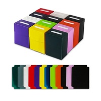 Boîte de protection pour cartes de jeu en plastique personnalisée de haute qualité avec couleur personnalisée pour les cartes Yugioh TCG