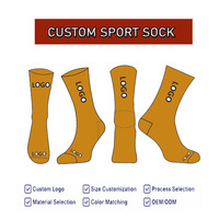 Chaussettes de compression pour hommes et femmes, chaussettes élastiques de randonnée, de course, de sport, de voyage, de grossesse, pour les jambes enflées, les varices, le marathon