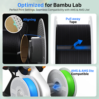 Filamen Printer 3D NextShapes No Spool Transparan Putih Cepat Anti Kusut Oem/Odm Gulungan 20 Kg 1.75Mm Filamen Petg