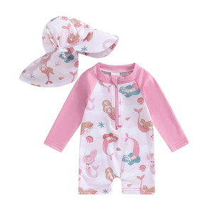 Costumi da bagno con cappello per bambini - Product Image 3