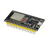 Placa de Desarrollo ESP32 con Conector de 38 Pines Amarillos, CPU de Doble Núcleo, WiFi y Microcontrolador IoT para Proyectos Arduino
