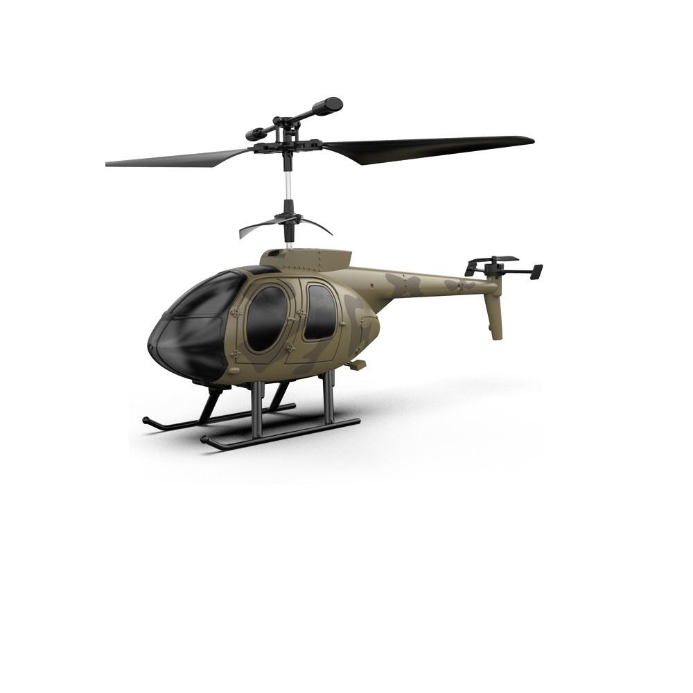 Multifunctional MD500 Fighter Remote Control Helicopter Model One-Button  Homing Electric RC Toy