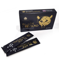 Miel para la Potencia Masculina Black Leopard, 20g X 10 Sobres, Líquido Oral Natural para Hombres, Gestión de Energía, Apoyo Inmunológico, Fibra Dietética