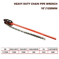 Clé pour chaîne à huile, outils de Construction d'usine OEM, outil de plomberie, clé pour tuyau, robuste, ajustable