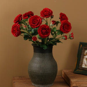 artificielles au réalisme exceptionnel, fabriquées à la main; lys en soie synthétique à tige longue <span class=keywords><strong>de</strong></span> 84 cm - Product Image 3
