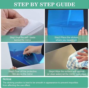 Vendita calda <span class=keywords><strong>specchio</strong></span> flessibile infrangibile dimensioni e forma personalizzate Plexiglass stampa Uv decorazione della parete della stanza adesivi <span class=keywords><strong>specchio</strong></span> acrilico - Product Image 2
