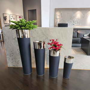 Hiện đại trang trí nội thất trong nhà chậu hoa và trồng/vuông trồng nồi/Big Flower Vase - Product Image 6