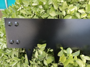 Borde de Jardín de Acero Corten, Resistente a la Intemperie, Estilo Art Deco, para Paisajismo Exterior, con Dimensiones Personalizables - Product Image 2