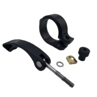 MAXFORD Collier de Selle Réglable et Pliable à Libération Rapide pour Vélo, Pince de Tube de Selle, Accessoires de Vélo 38.1/40/40.8