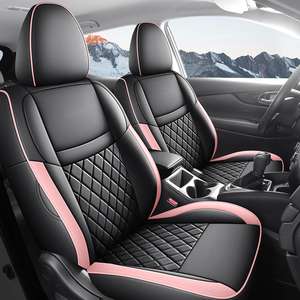 Housses de siège en cuir haut de gamme sur mesure pour Nissan <span class=keywords><strong>Qashqai</strong></span> J10 J11 Dualis Rogue Sport 5 places, couverture complète, ajustement parfait - Product Image 2
