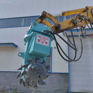 Promoción bibo!! Envío Gratis: Cortadora de Tambor Rotatorio Hidráulica para Excavadora, para Romper Roca Dura - Product Image 2