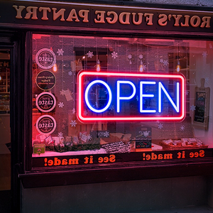 Thả vận chuyển bán buôn đầy màu sắc Ice Cream Neon dấu hiệu tùy chỉnh cửa hàng Logo Acrylic LED dấu hiệu cho cửa hàng mở tường Neon nghệ thuật trang trí cửa sổ - Product Image 1