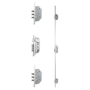 <span class=keywords><strong>Serrure</strong></span> de porte <span class=keywords><strong>3</strong></span> <span class=keywords><strong>points</strong></span> sans clé de haute sécurité de style européen 700B-TB Cylindres de <span class=keywords><strong>serrure</strong></span> à mortaise 50mm pour portes en bois Corps en acier - Product Image 6