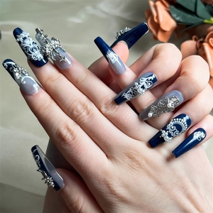 Accessoires de nail art de haute qualité, produits pour <span class=keywords><strong>ongles</strong></span>, faux <span class=keywords><strong>ongles</strong></span> en acrylique faits à la main avec étiquette privée - Product Image 3